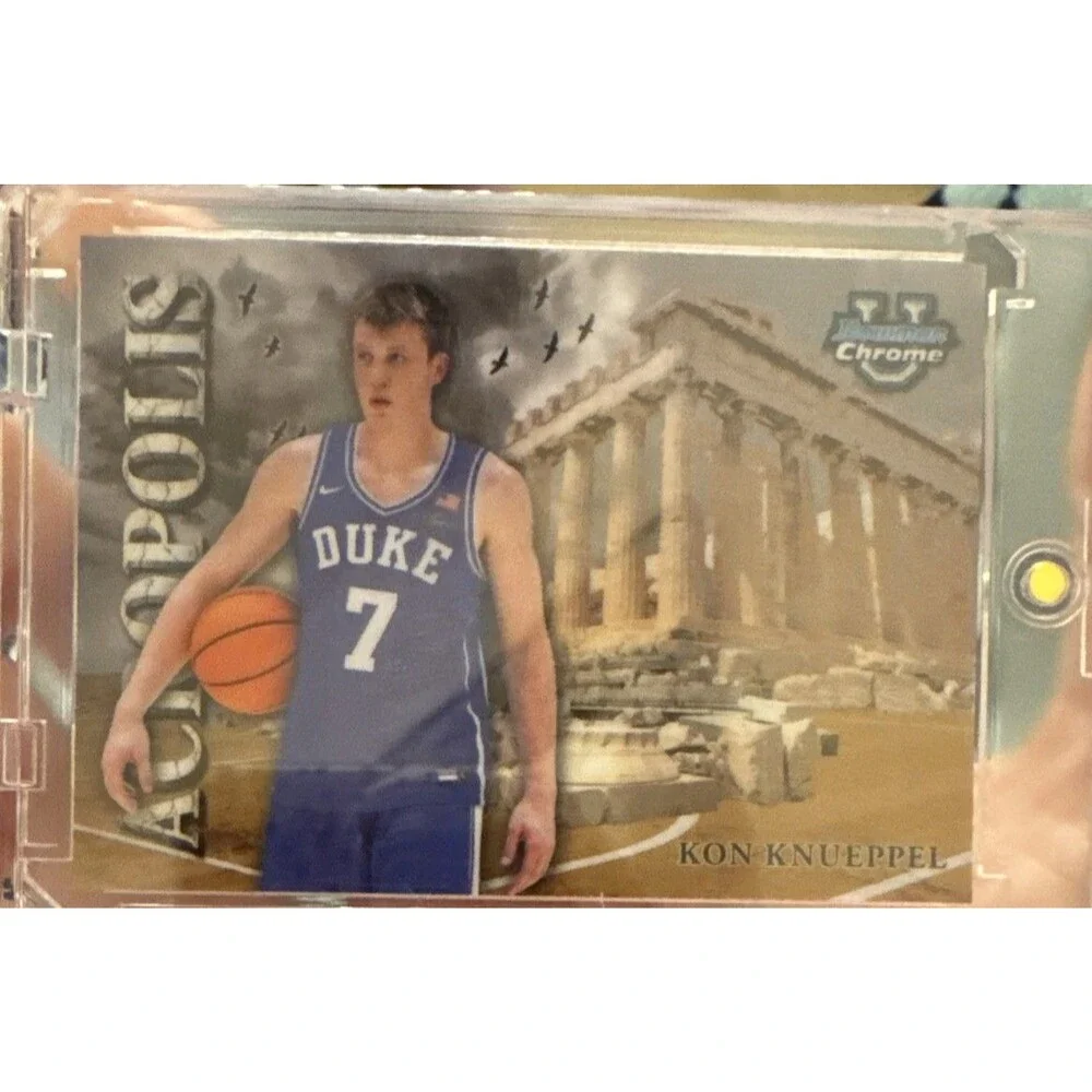 2024-25 Bowman U Chrome - Kon Knueppel Acropolis Refractor #A-5 (RC)